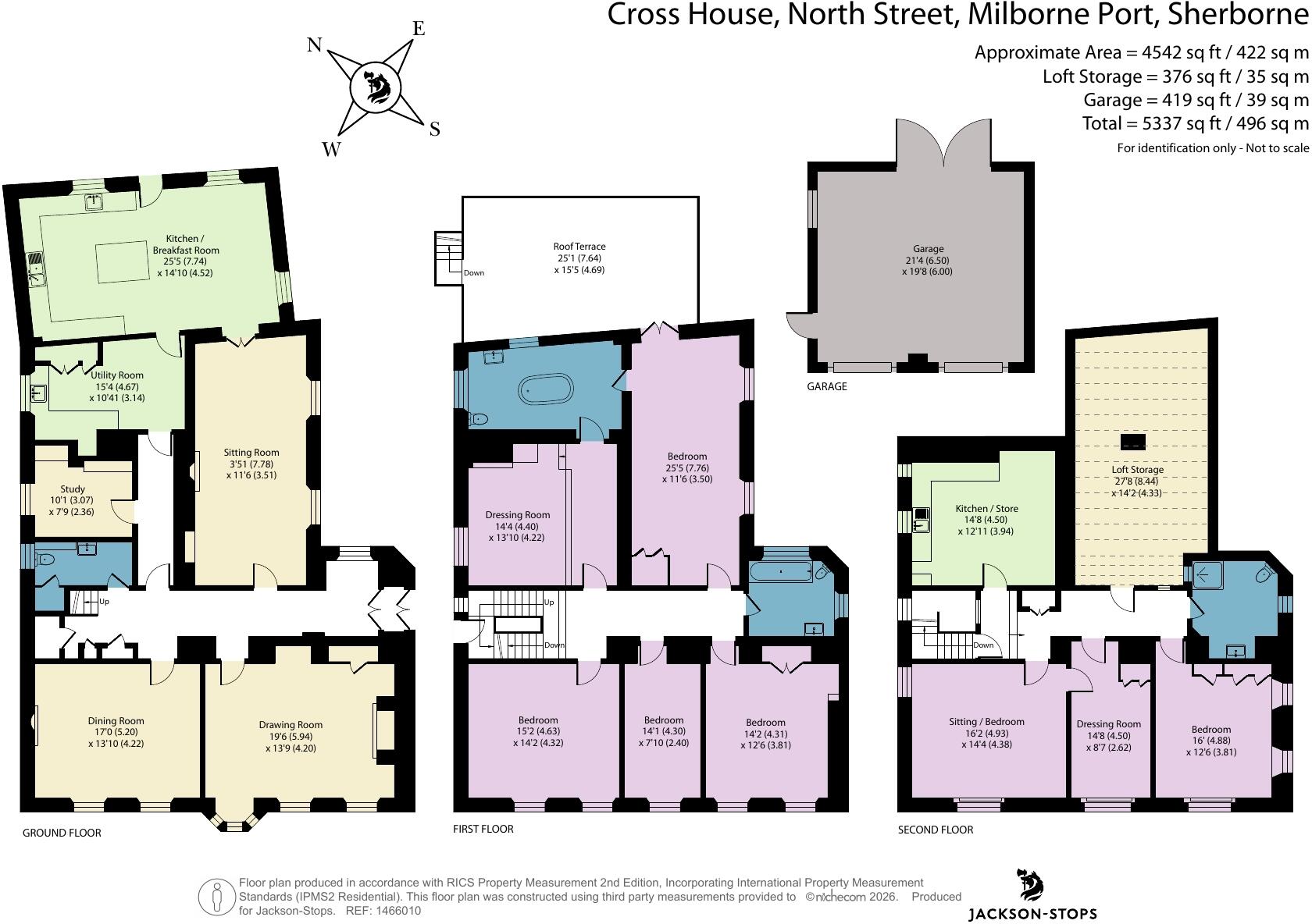 North Street, Milborne Port, Sherborne, Somerset, DT9 floorplan