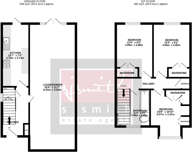 St. Marys Avenue, Staines-upon-Thames floorplan