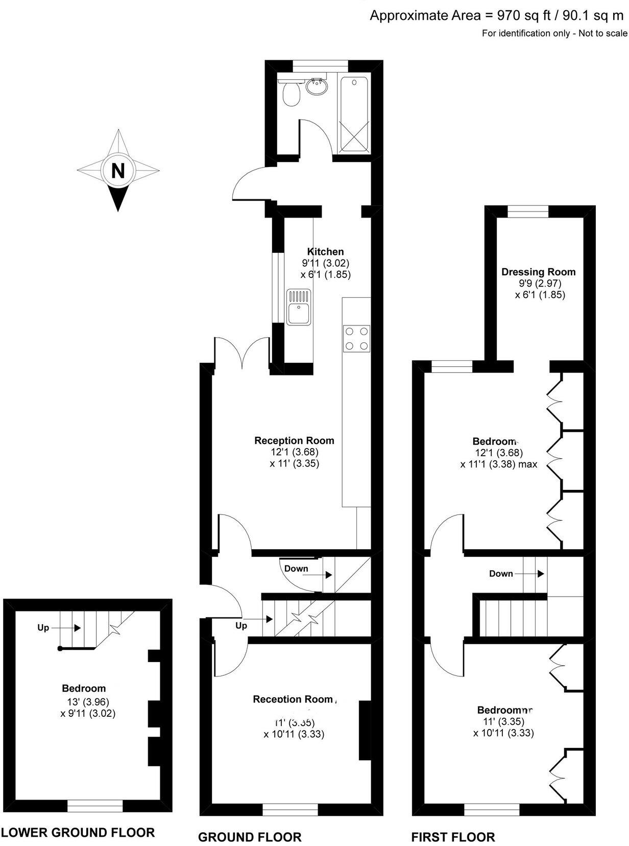 George Road, Guildford, GU1 floorplan