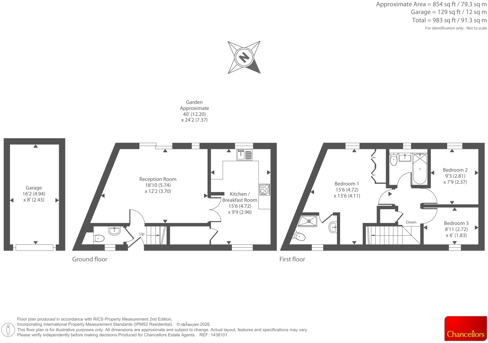 Harvest Way, Witney floorplan