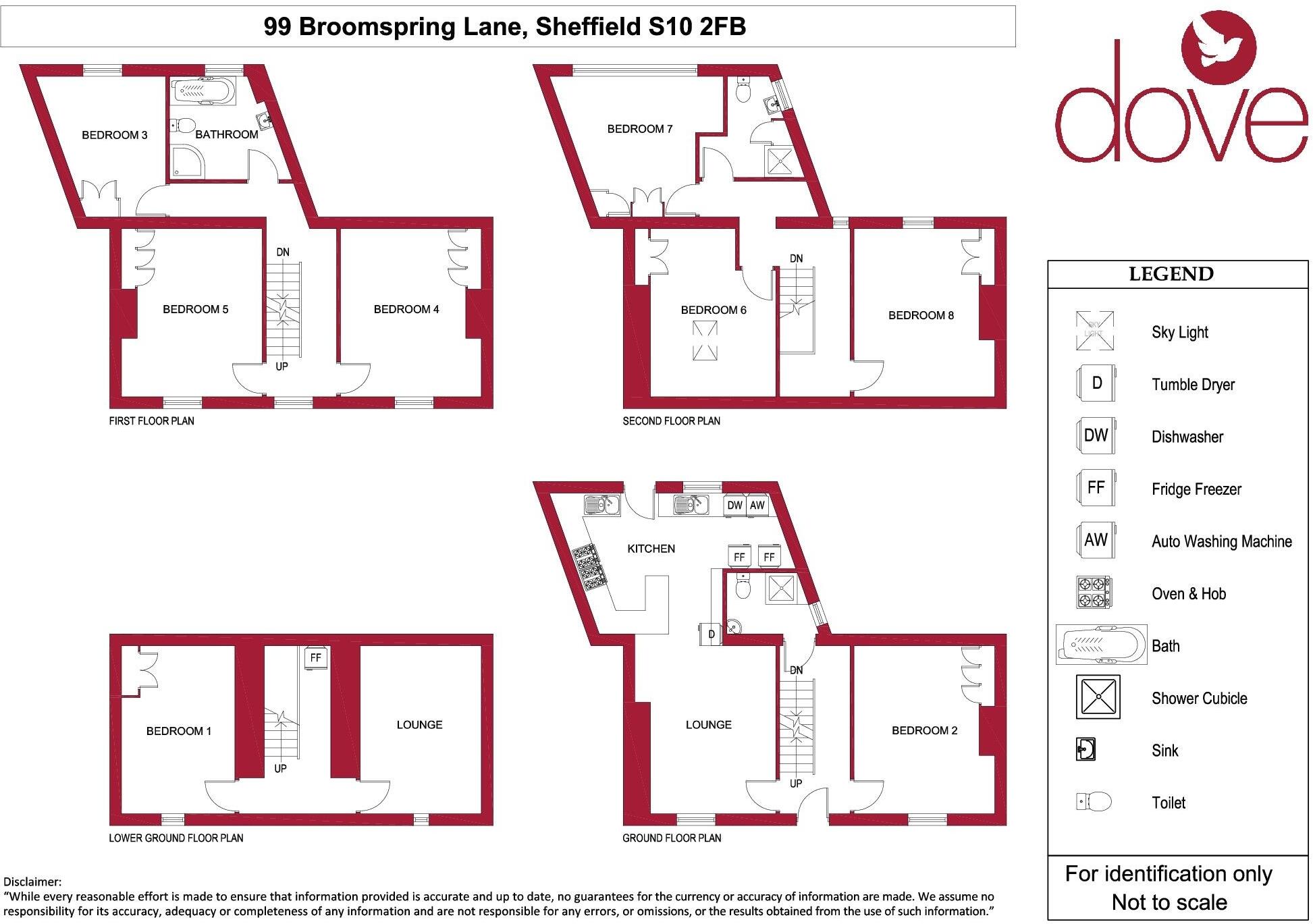 99 Broomspring Lane, Broomhall floorplan