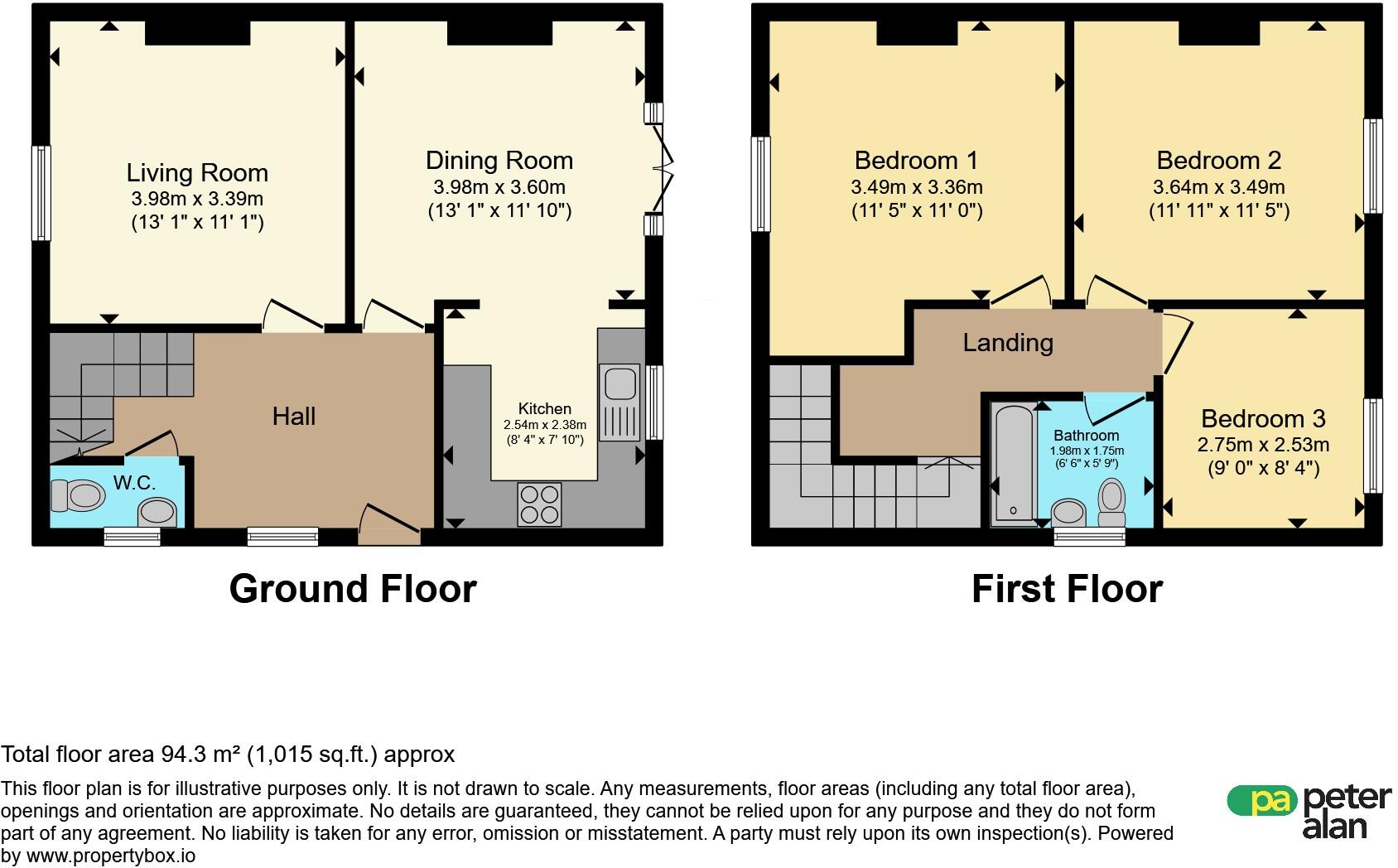 Bracken Place, Cardiff floorplan