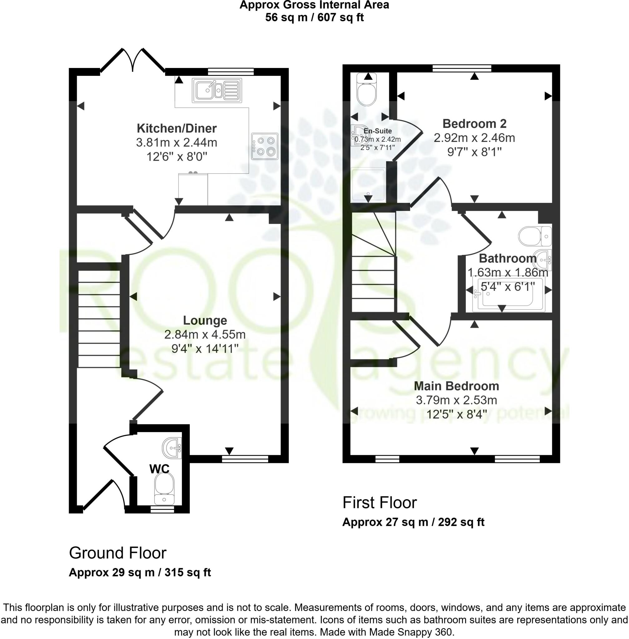 Roger Croft Drive, Thatcham, Berkshire, RG19 floorplan