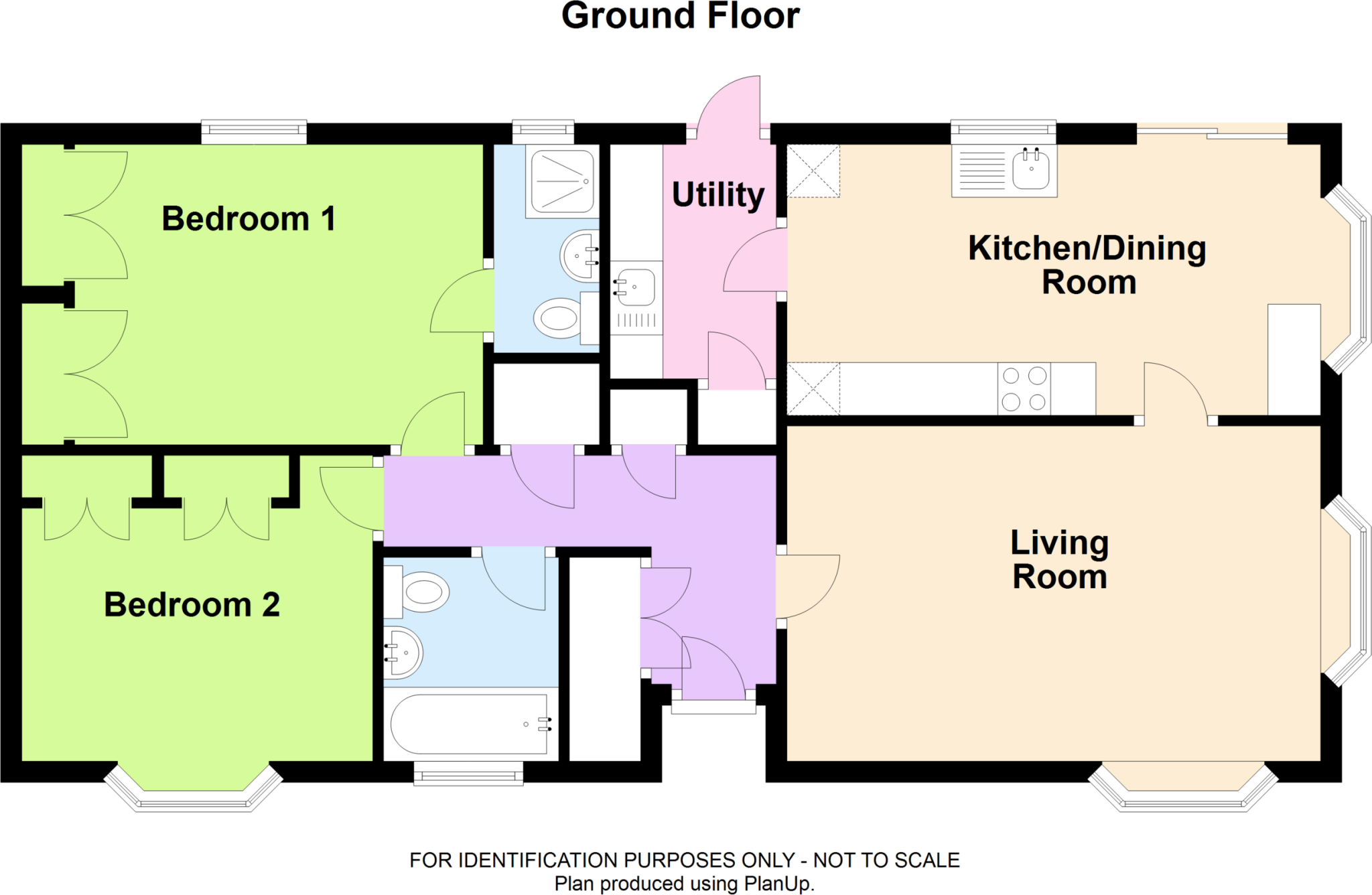 Small Acre Park, Mortimers Cross, Herefordshire floorplan