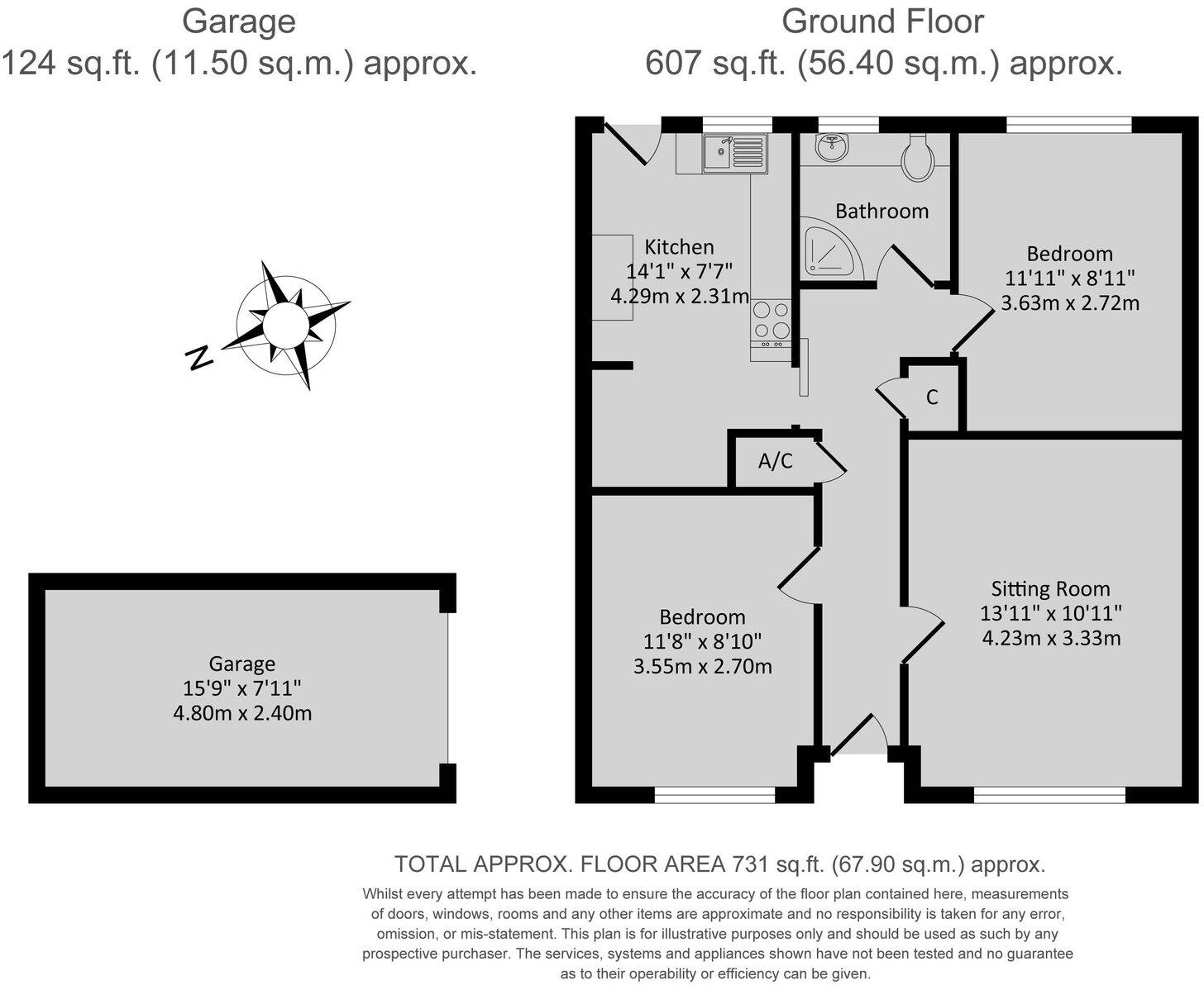 Bishops Close, Barford St Michael floorplan