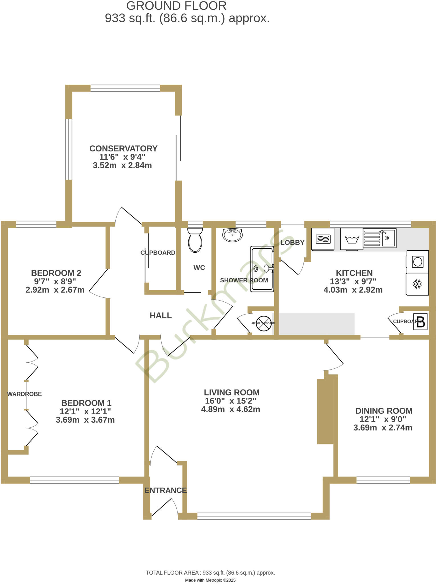 Beresford Road, Lymington, Hampshire, SO41 floorplan
