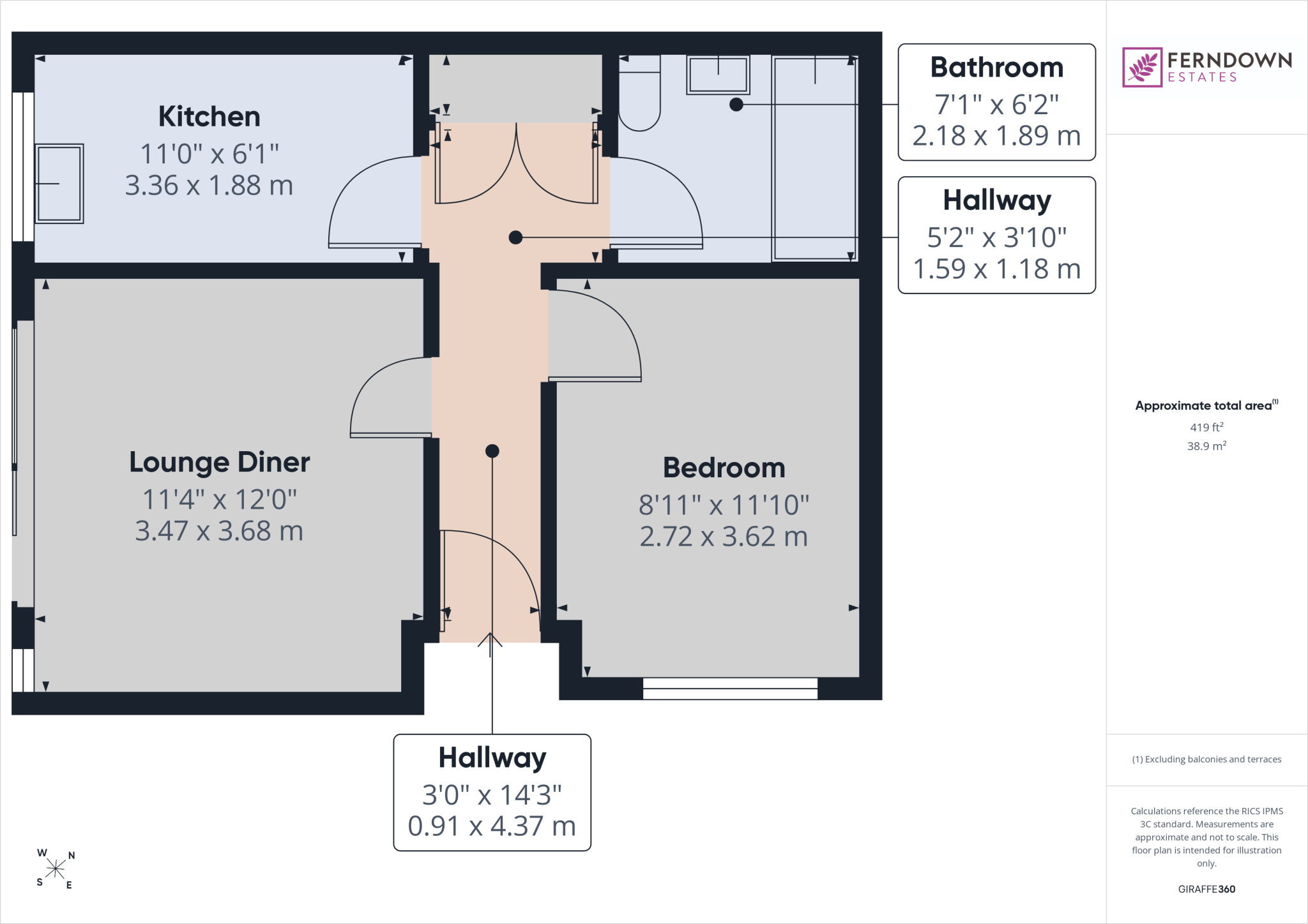 Elmdon Road, Marston Green, Birmingham, B37 floorplan