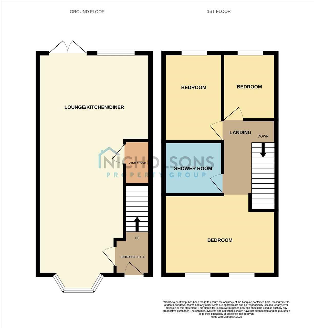 South Crescent Road, Filey floorplan