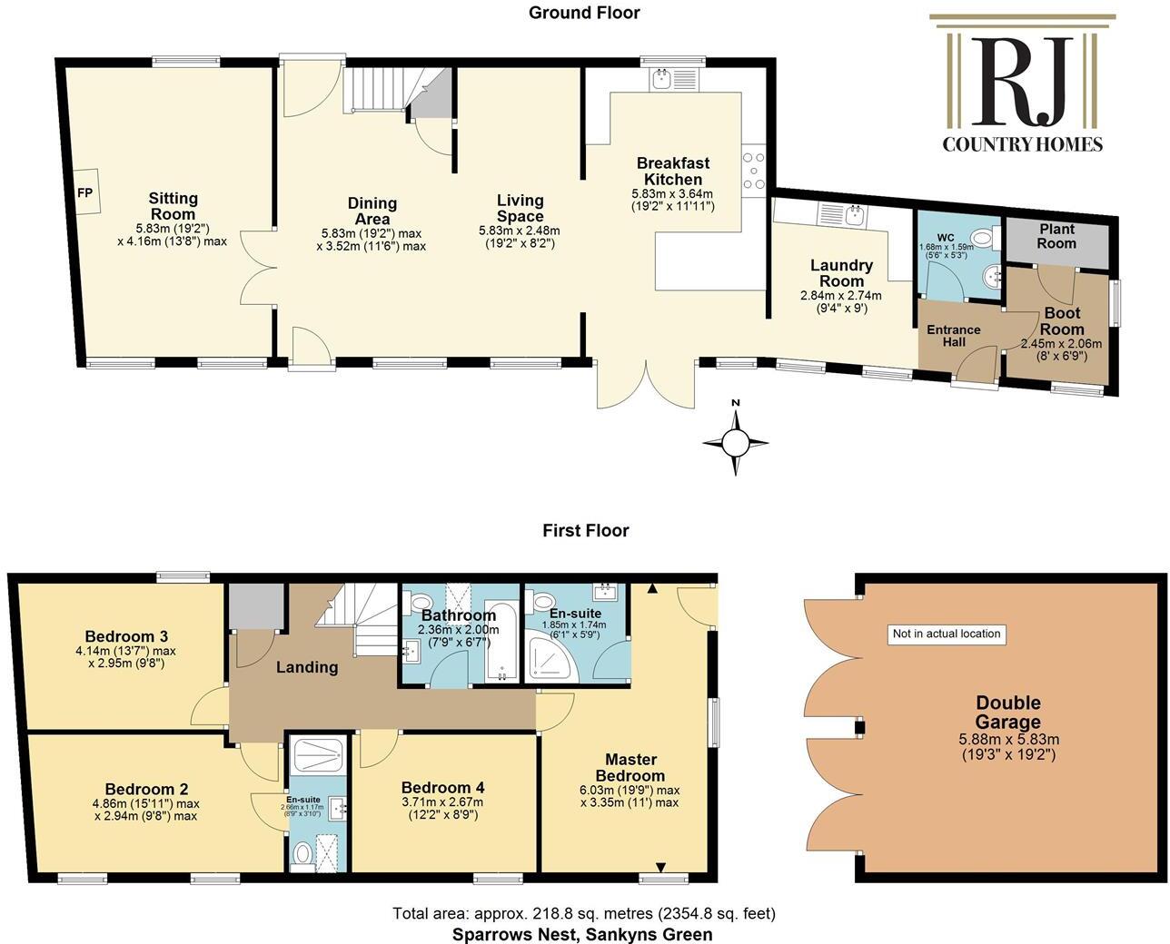 Sankyns Green, Little Witley, Worcester floorplan