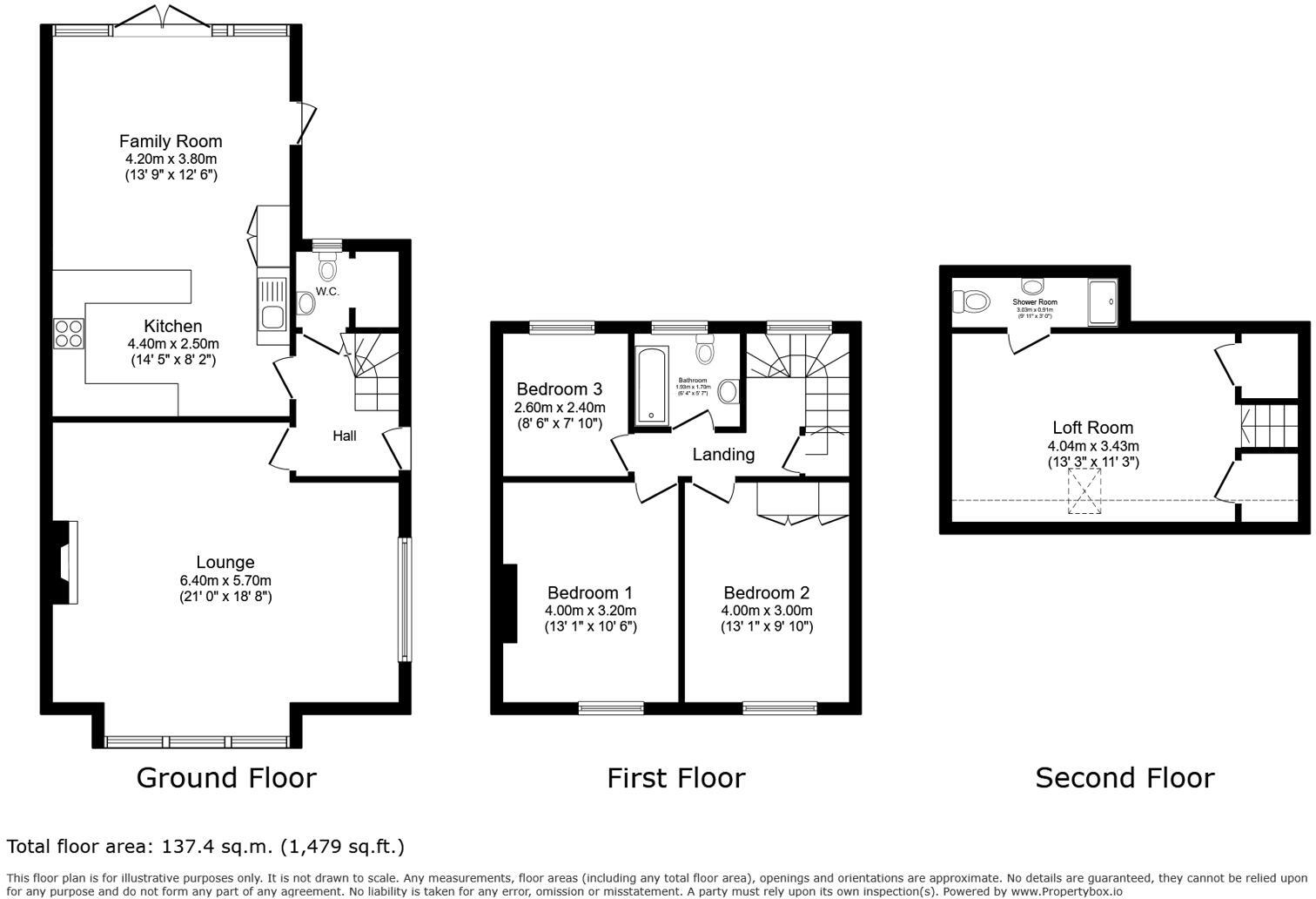 Park Crescent, Whitchurch, Cardiff floorplan