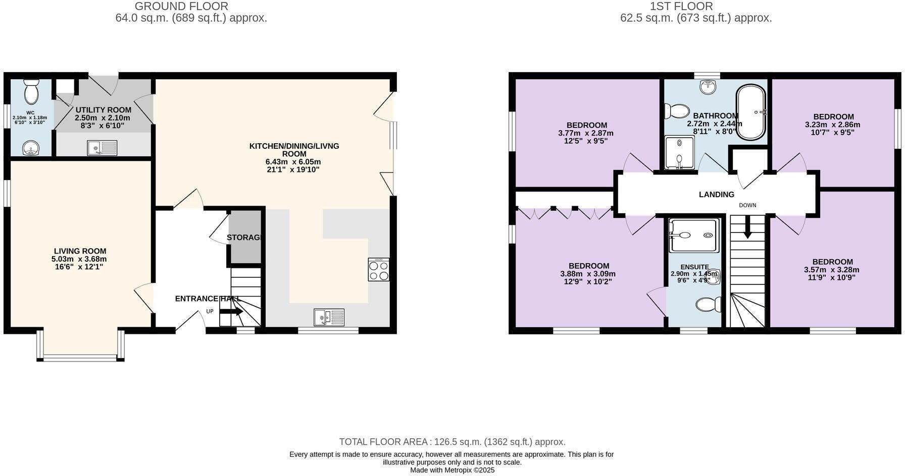 Hedgerow Drive, Grimsargh, PR2 floorplan