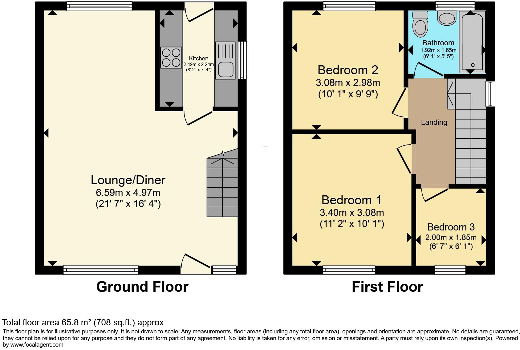 Fort Hill Road, Sheffield, S9 floorplan