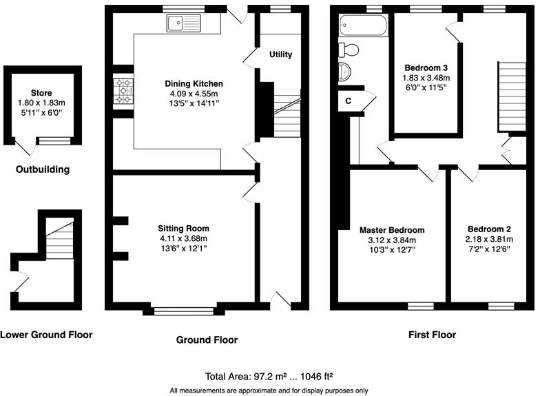 Browfield Terrace, Silsden, Keighley floorplan
