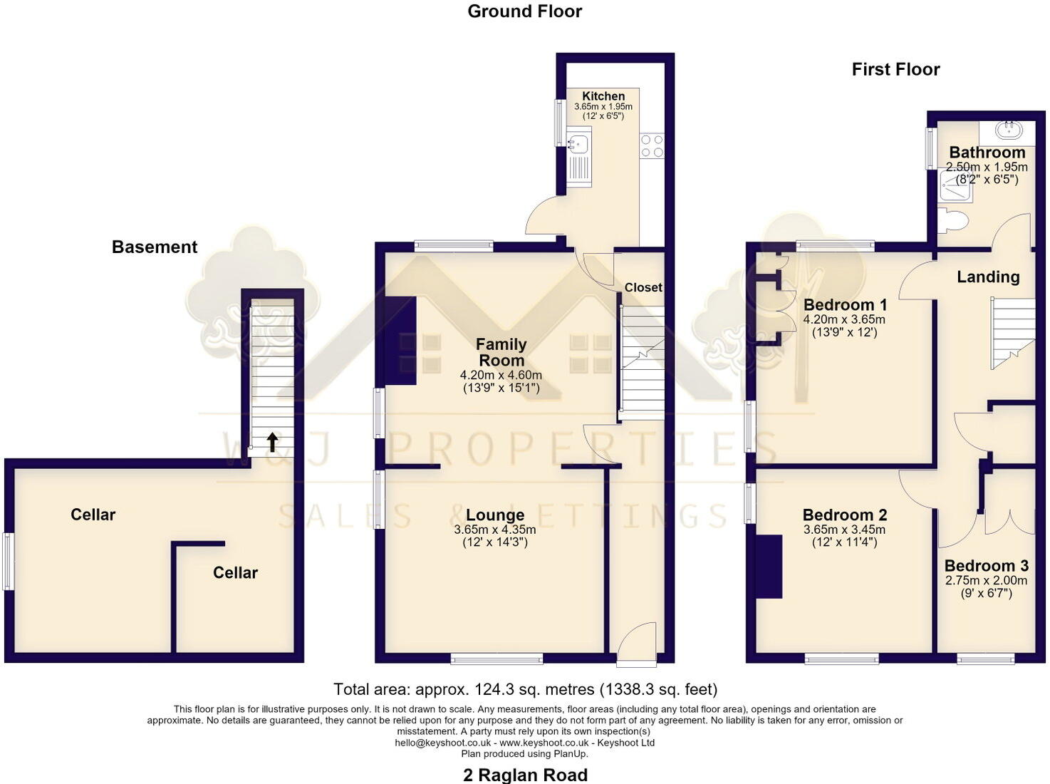 Raglan Road, Burnley, BB11 4LS floorplan