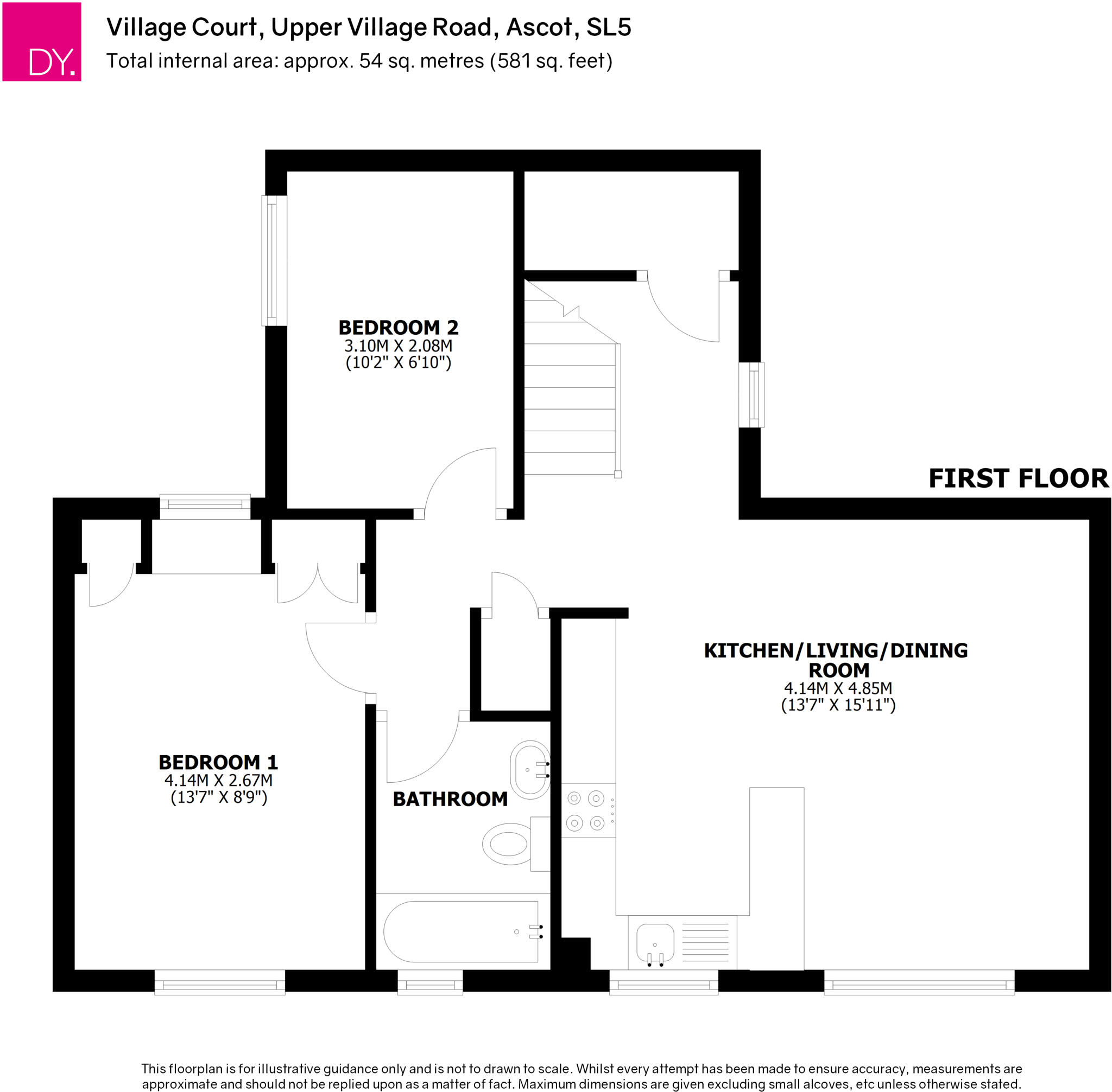 Upper Village Road, Sunninghill, Ascot, Berkshire, SL5 floorplan