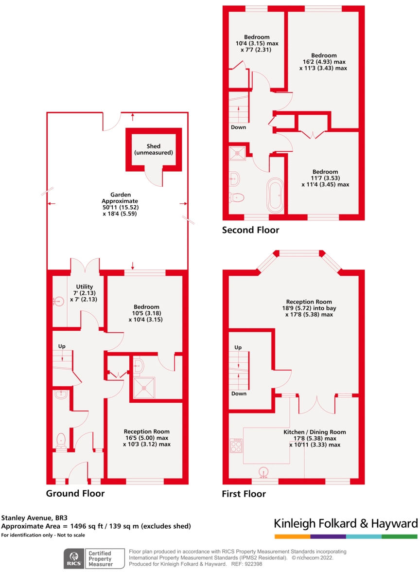 Stanley Avenue, Beckenham, BR3 floorplan