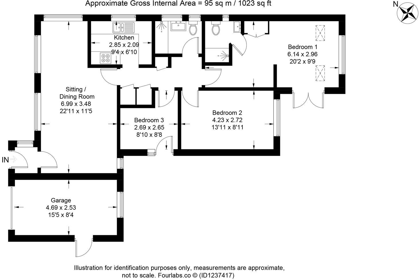 Start Bay Park, Strete floorplan