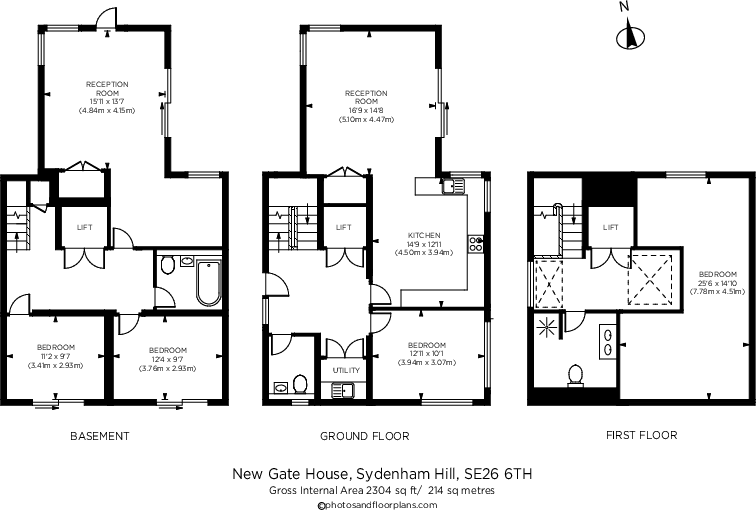 Sydenham Hill, London floorplan