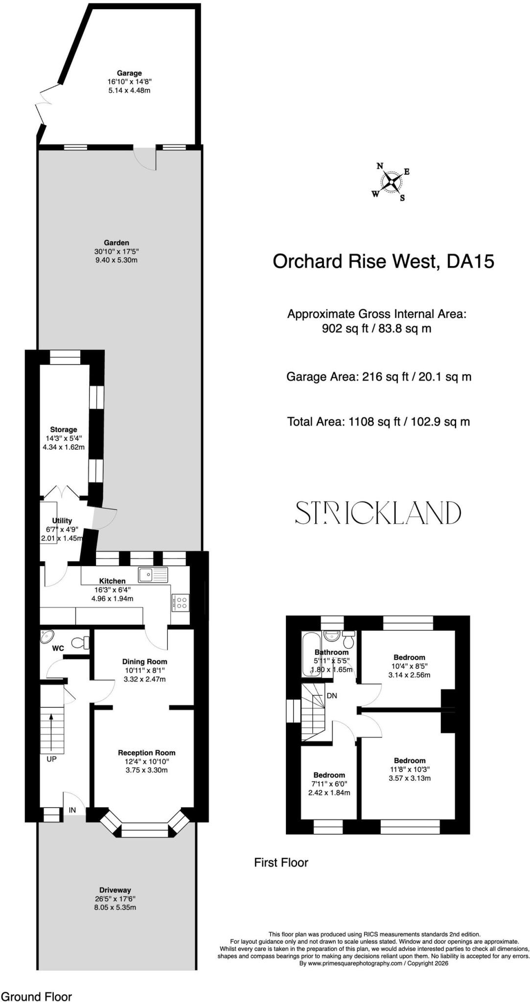 Orchard Rise West, Sidcup DA15 floorplan