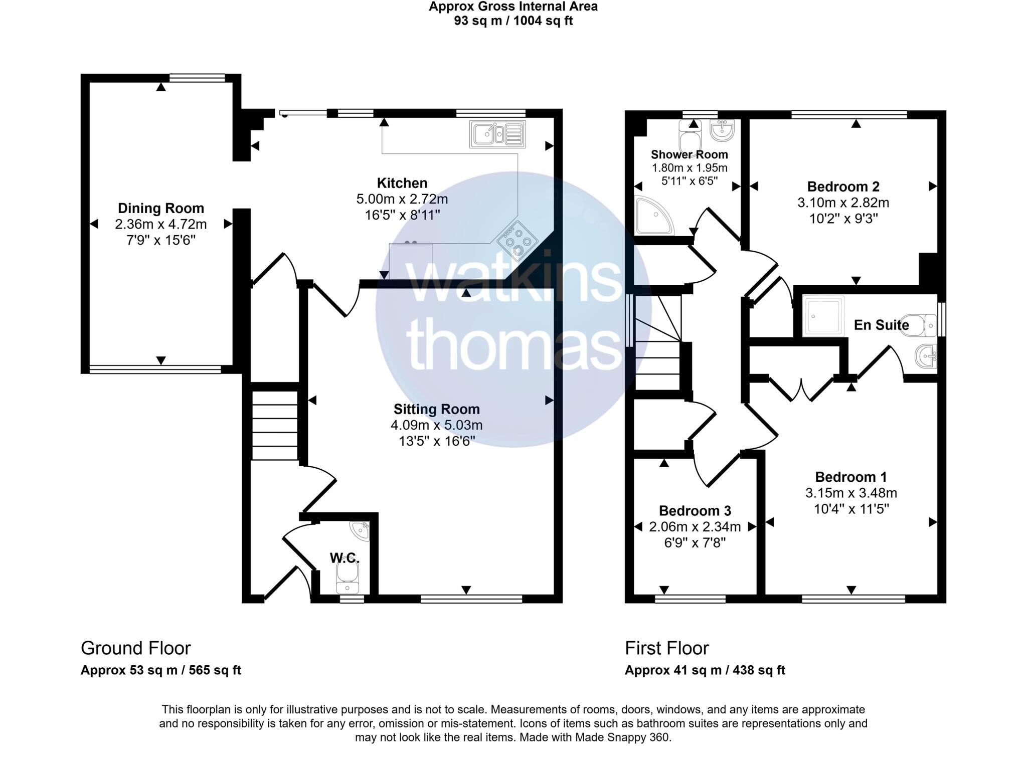 Farringdon Avenue, Belmont, Hereford, HR2 floorplan