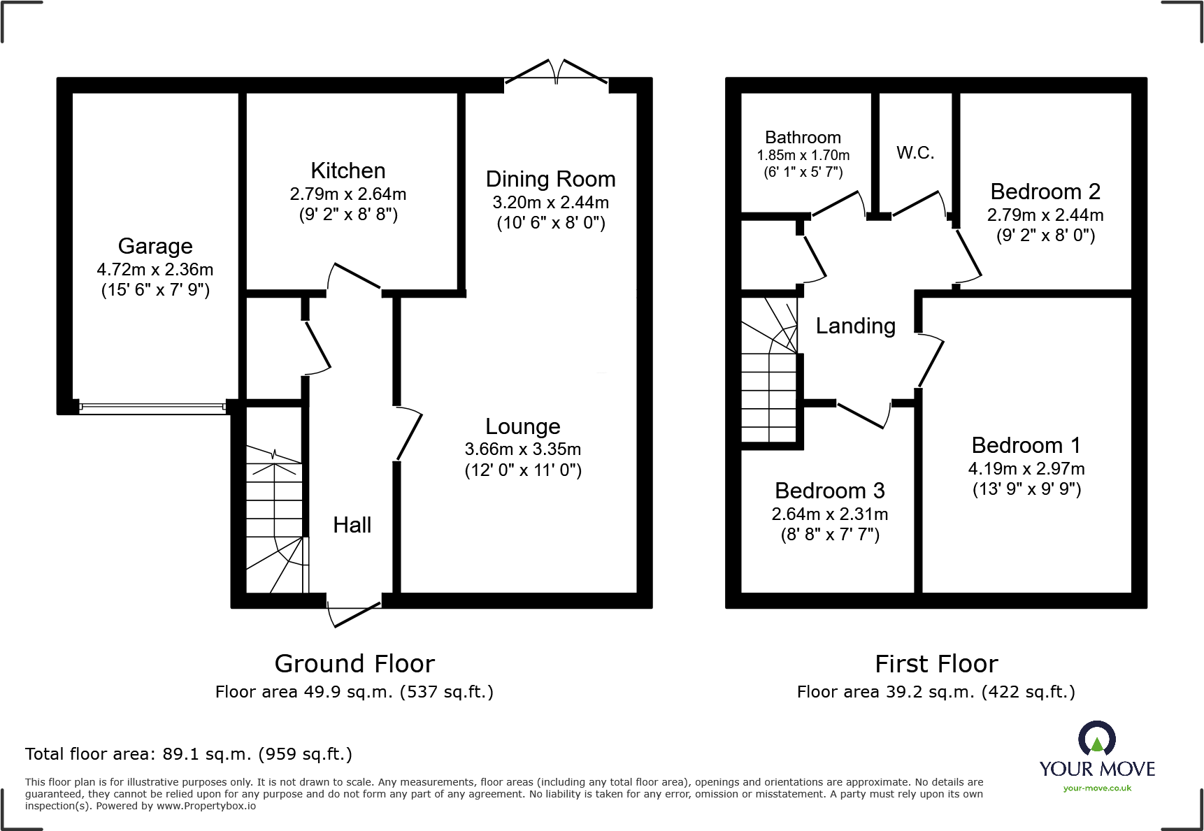 Brackenwood Road, Burton-on-Trent, Staffordshire, DE15 floorplan