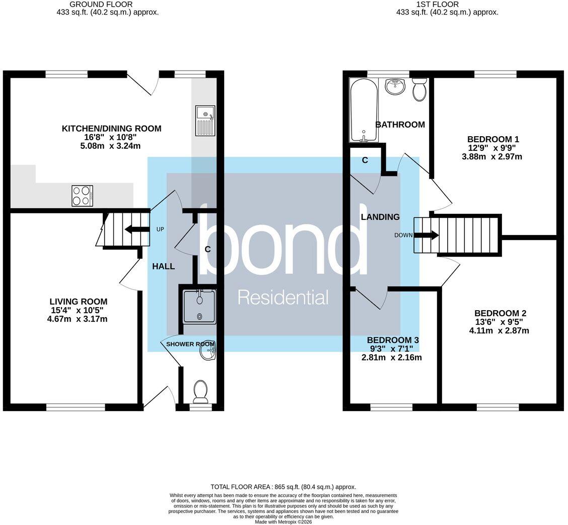 Cramphorn Walk, Chelmsford, CM1 floorplan