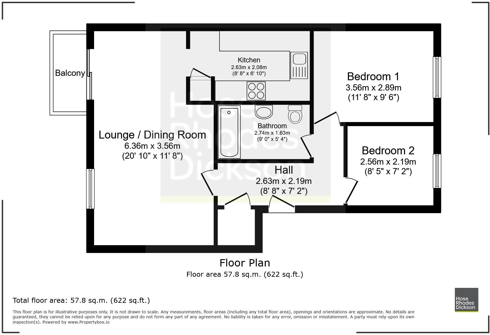 Medina Road, Cowes, Isle of Wight floorplan