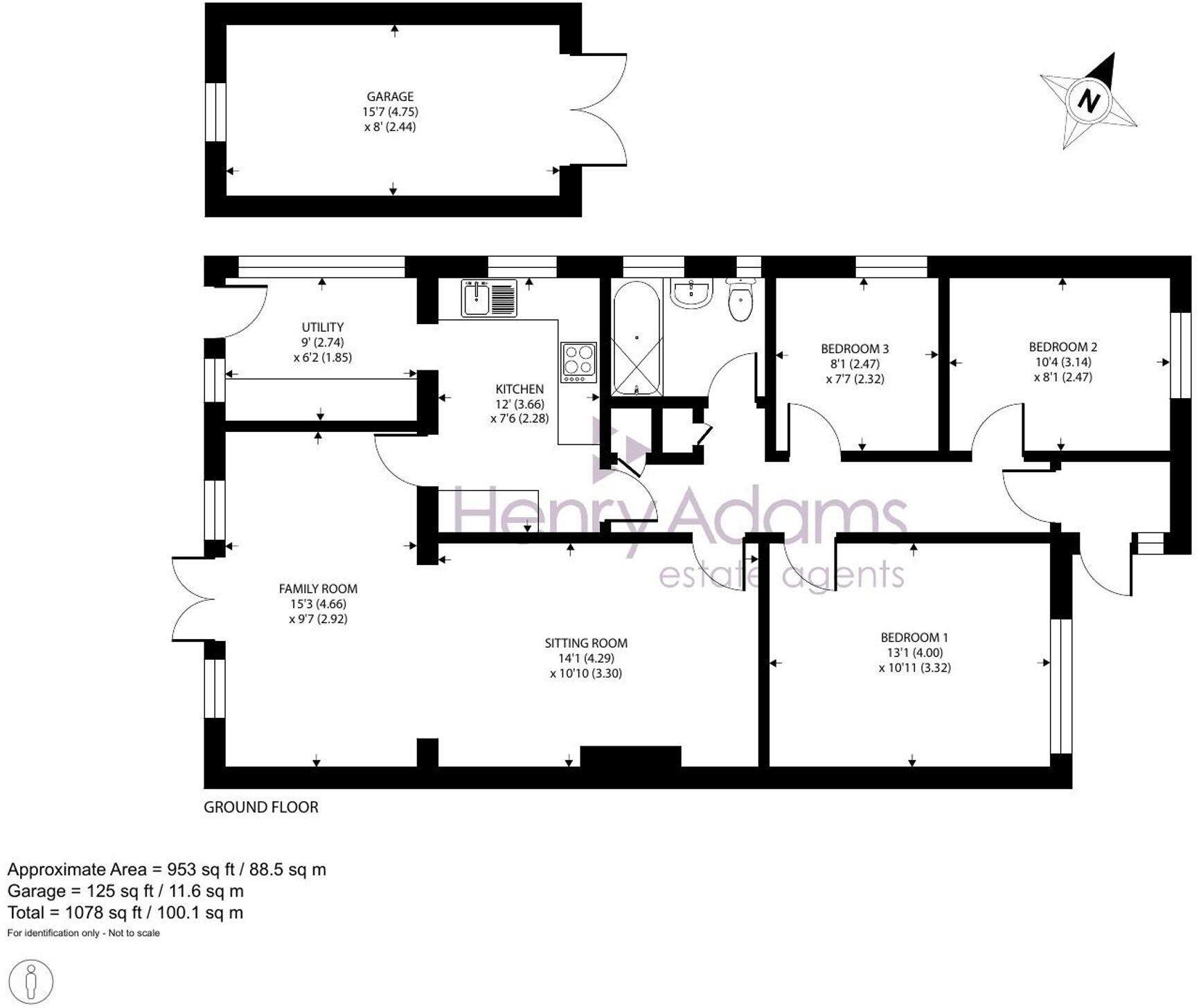 Belgrave Crescent, Chichester, PO19 floorplan