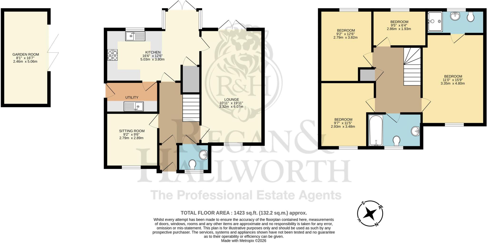 Range Drive, Standish, WN6 0GU floorplan