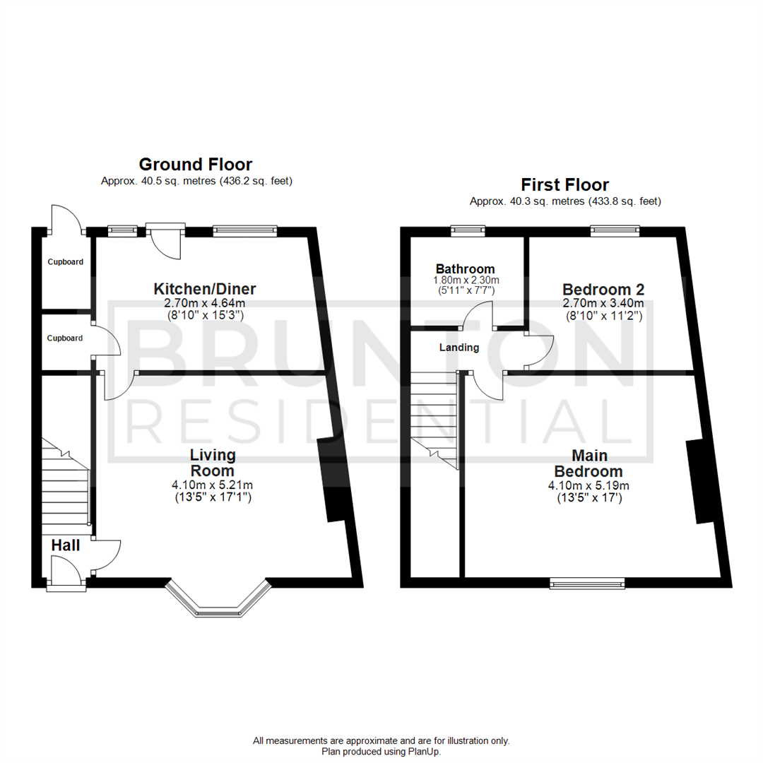 Hedley Terrace, Gosforth floorplan
