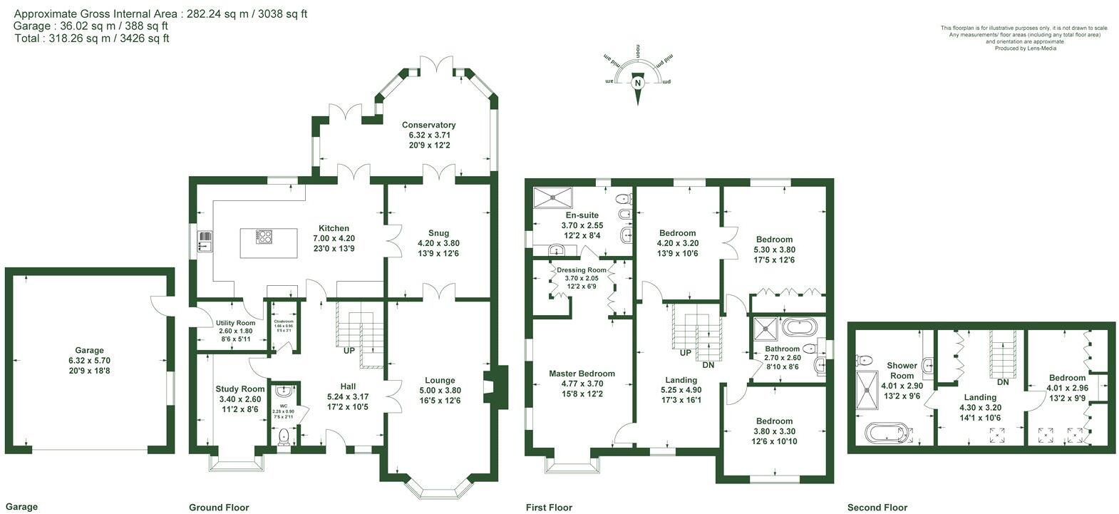 Little Coppins Lane, Poulton-le-Fylde, Lancashire floorplan