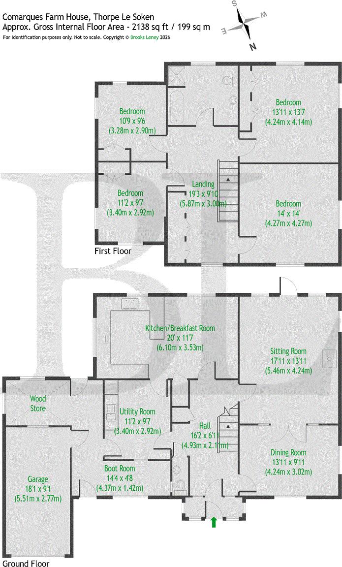 Colchester Road, Thorpe le Soken, Colchester, CO16 floorplan