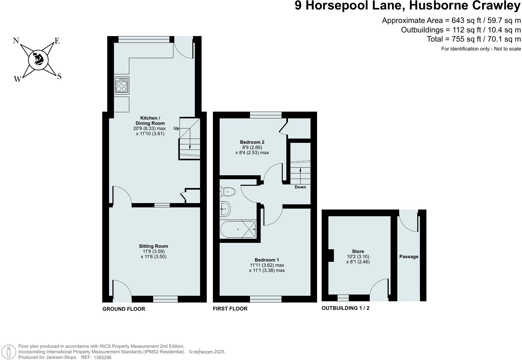 Horsepool Lane, Husborne Crawley, Bedfordshire, MK43 floorplan