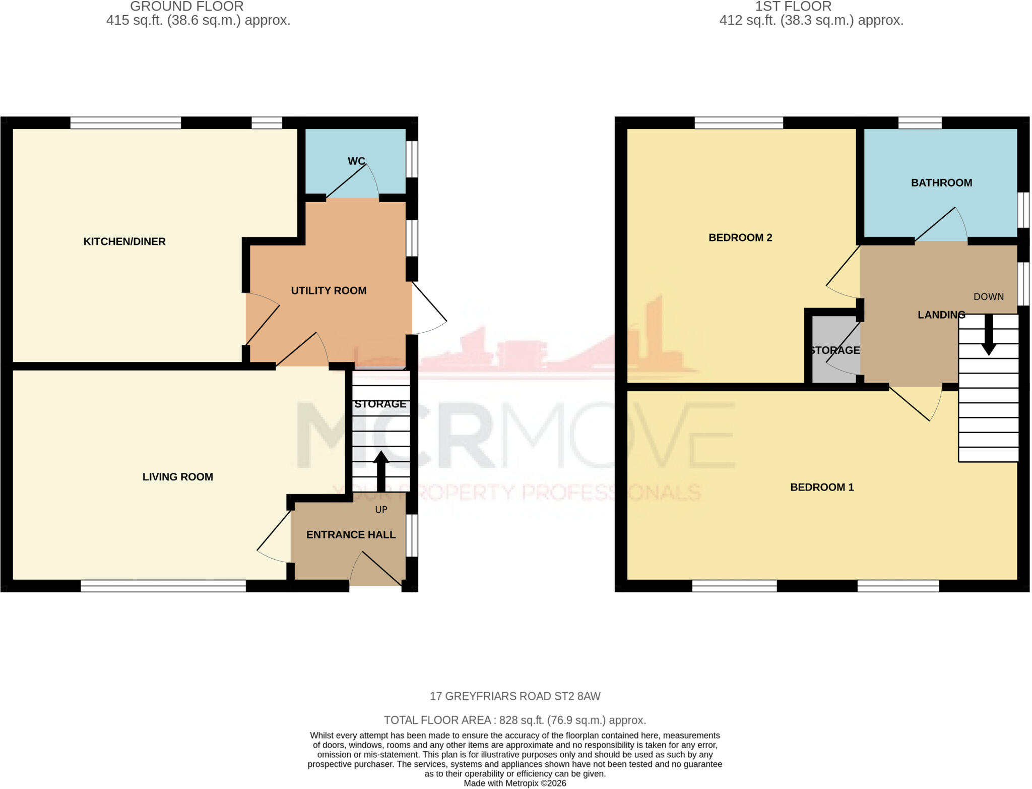 17 Greyfriars Road floorplan