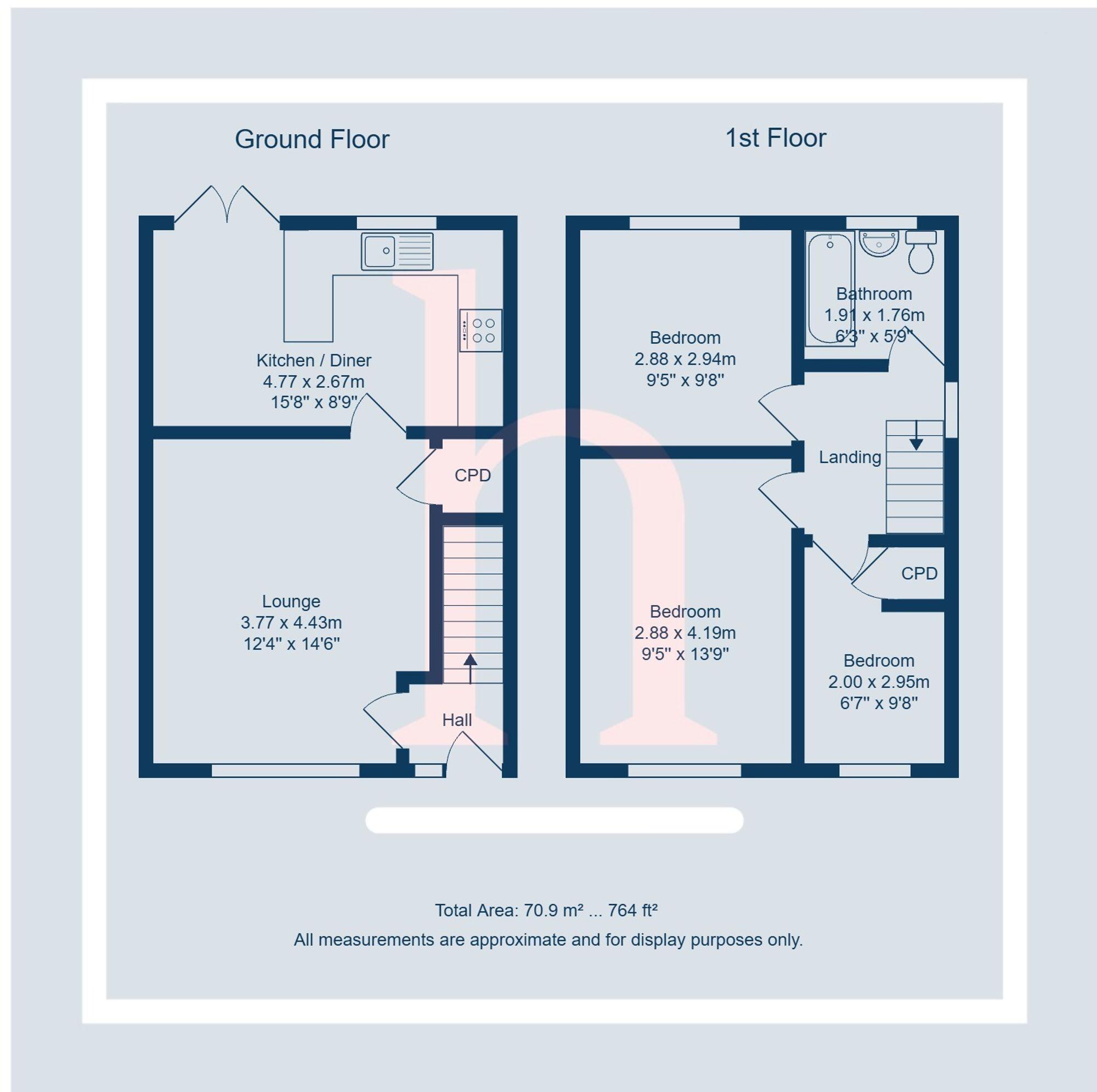 Crowmarsh Close, Wirral, CH49 floorplan