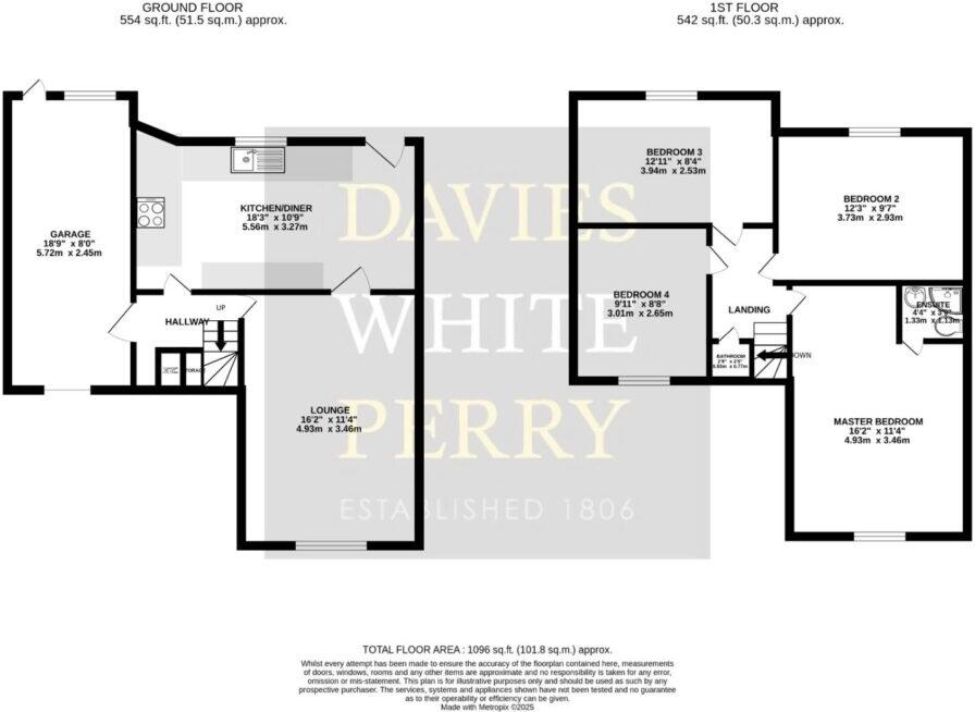 Rothwell Close, St. Georges, Telford floorplan