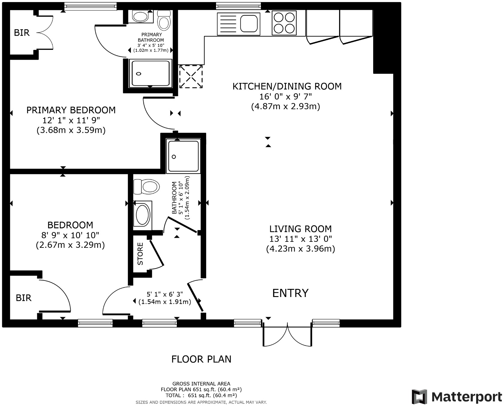 Lodge 43, Bridge Of Tilt floorplan