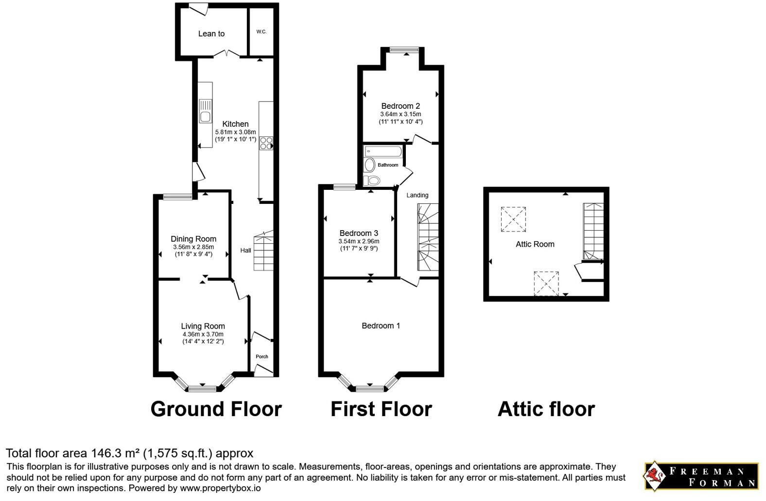 Edinburgh Road, Bexhill-on-Sea, East Sussex, TN40 floorplan