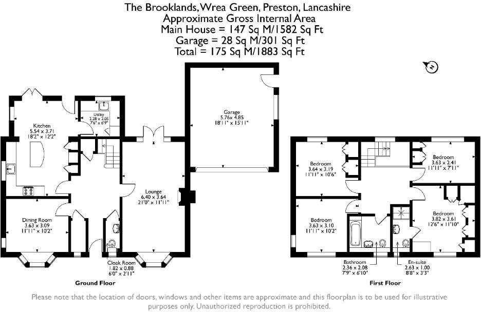 The Brooklands, Wrea Green, Preston, PR4 floorplan