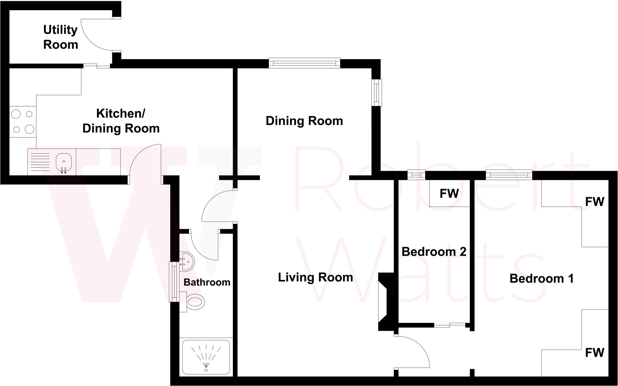 Listing Lane, Liversedge, WF15 floorplan