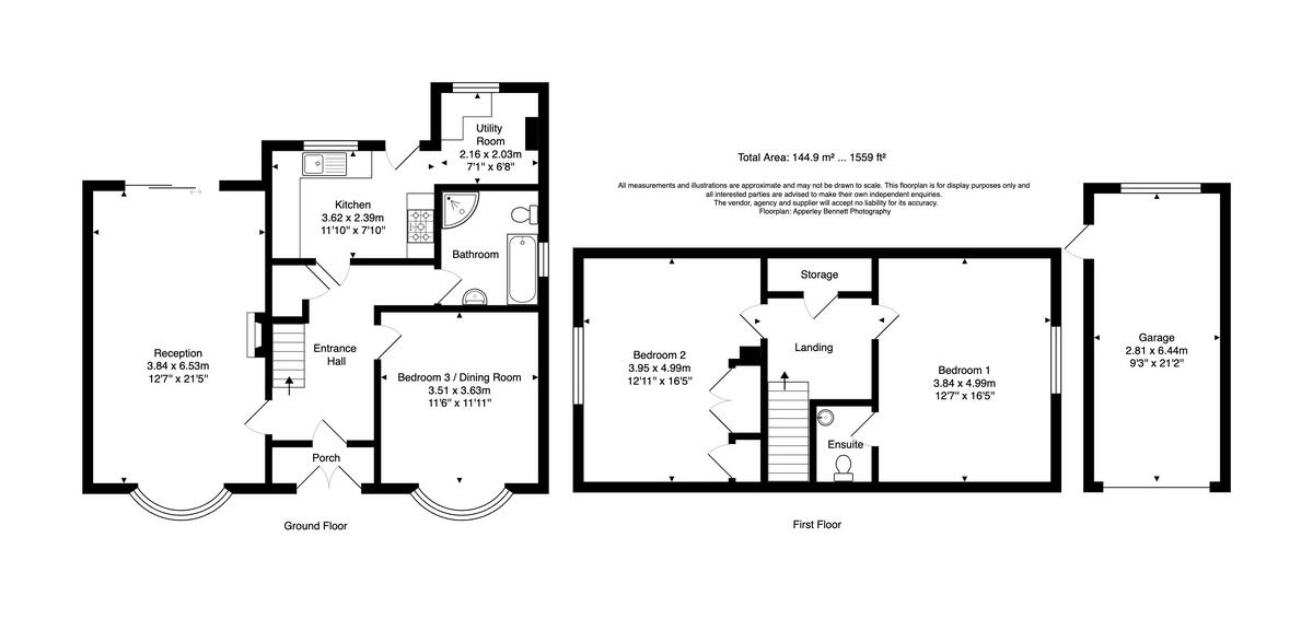 Cherry Tree Avenue, Kirby Muxloe, LE9 floorplan