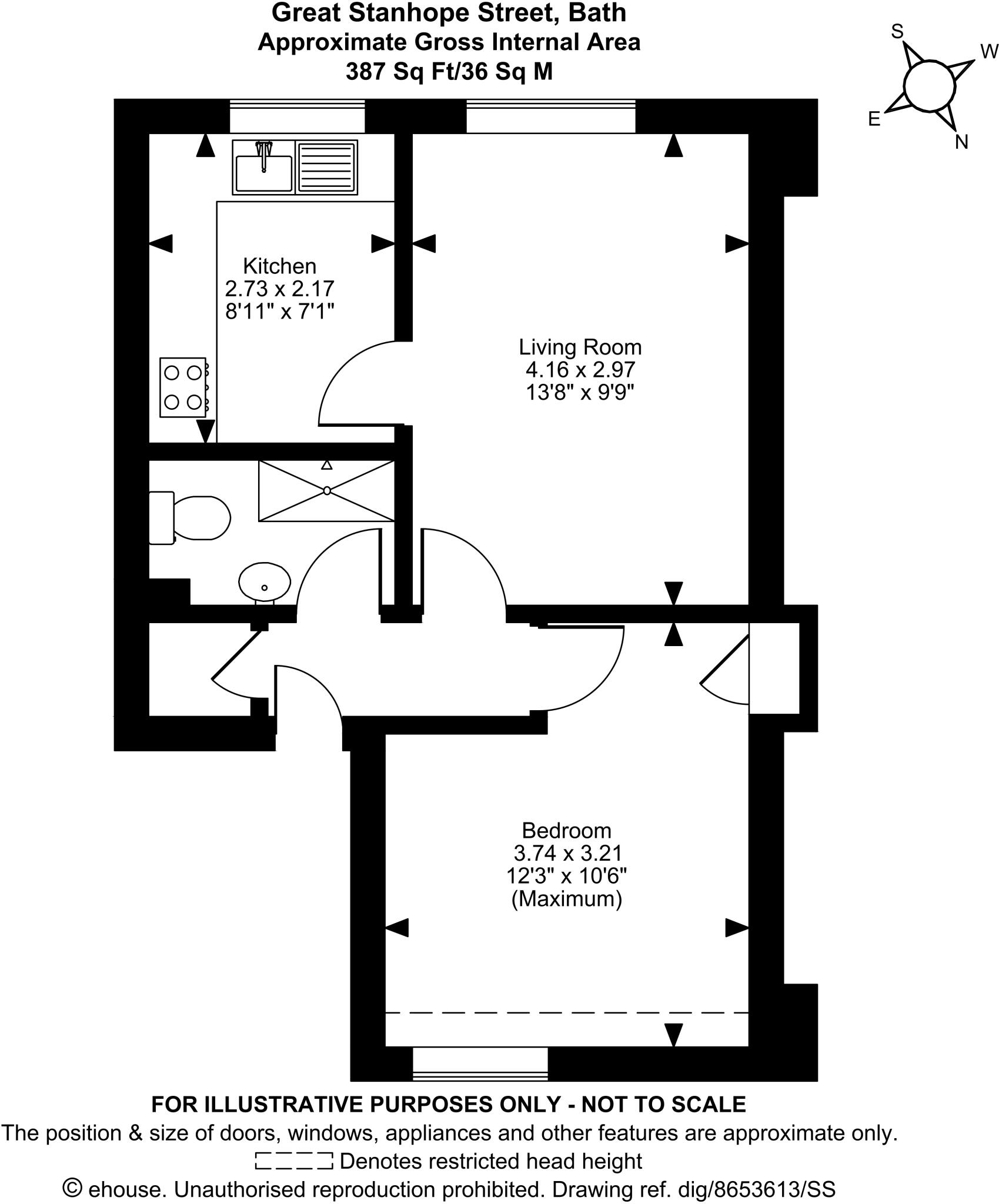 Great Stanhope Street, Bath, BA1 floorplan