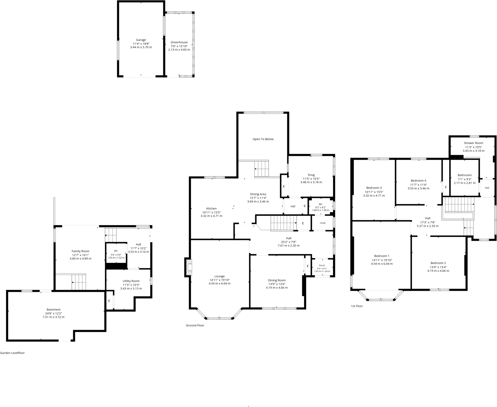 3, The Grove, Giffnock floorplan