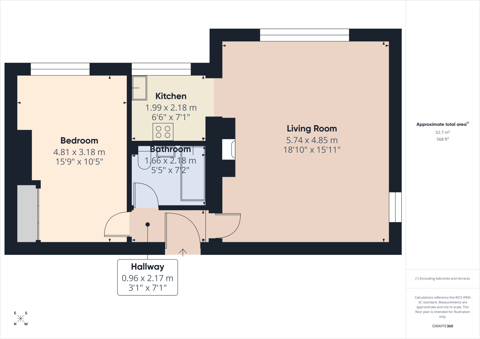 Church Mews, Woodley floorplan