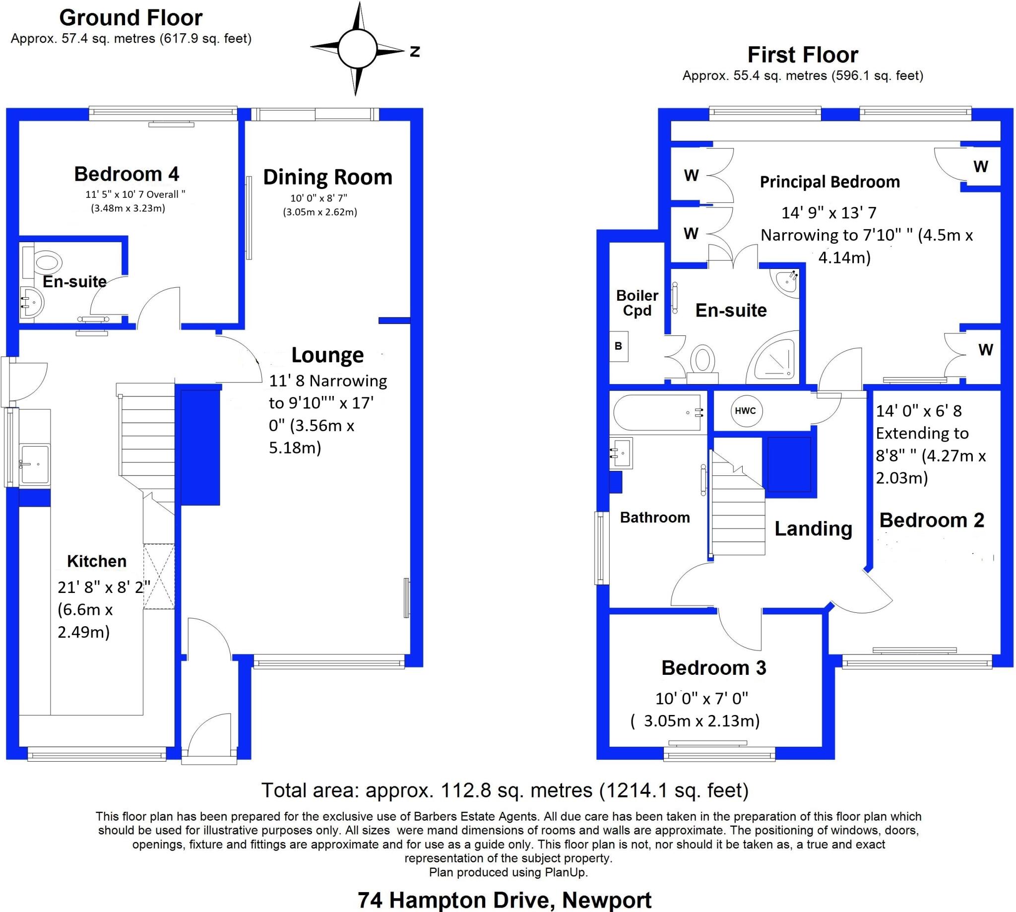 Hampton Drive, Newport floorplan