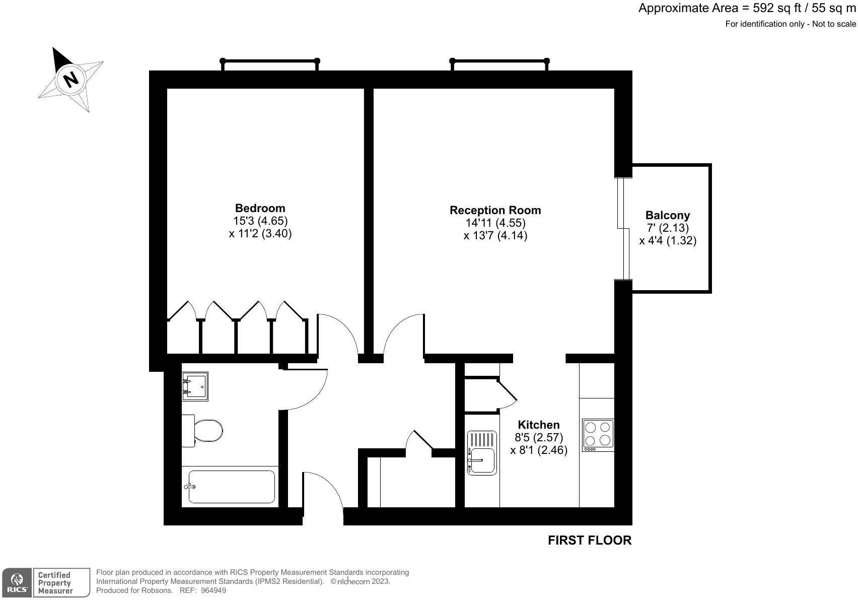 Asteria Place, Eastbury Avenue floorplan