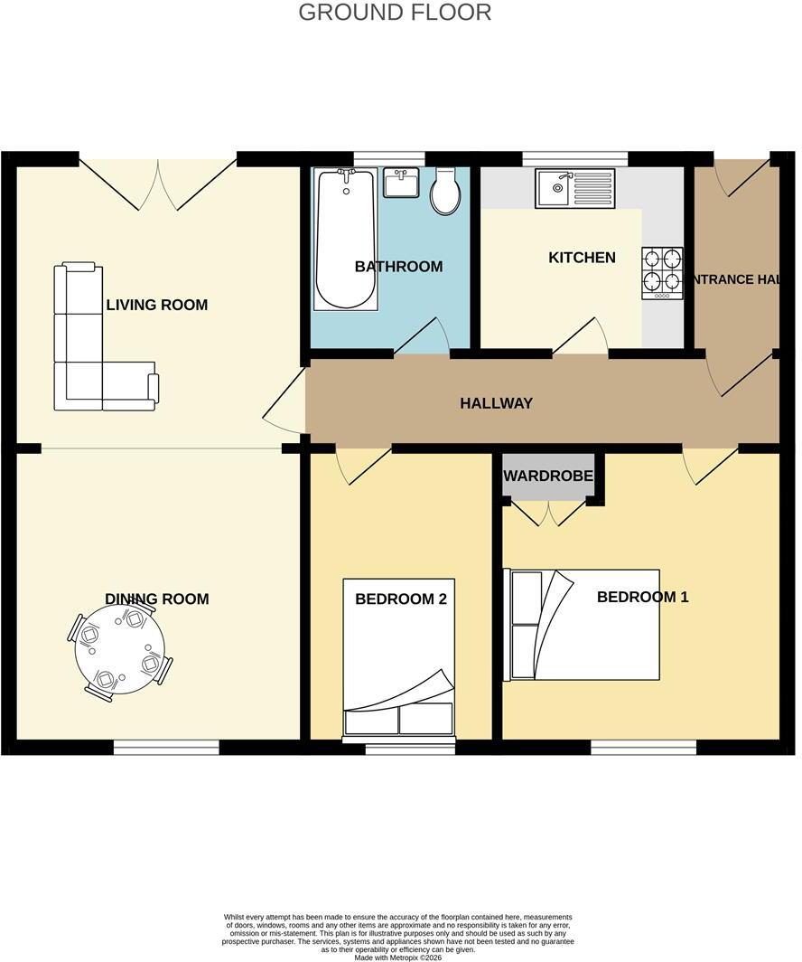 9 Waterbridge Court, Lymm floorplan