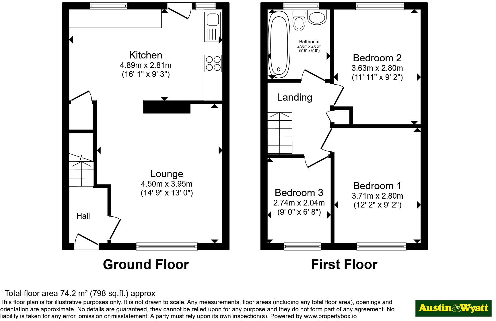 Tickleford Drive, Weston, Southampton, SO19 floorplan