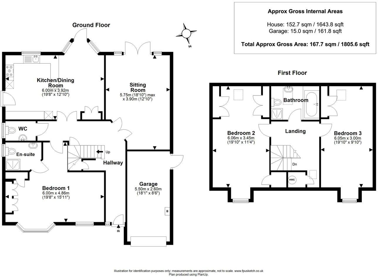 Shrubbs Avenue, Lymington, SO41 floorplan