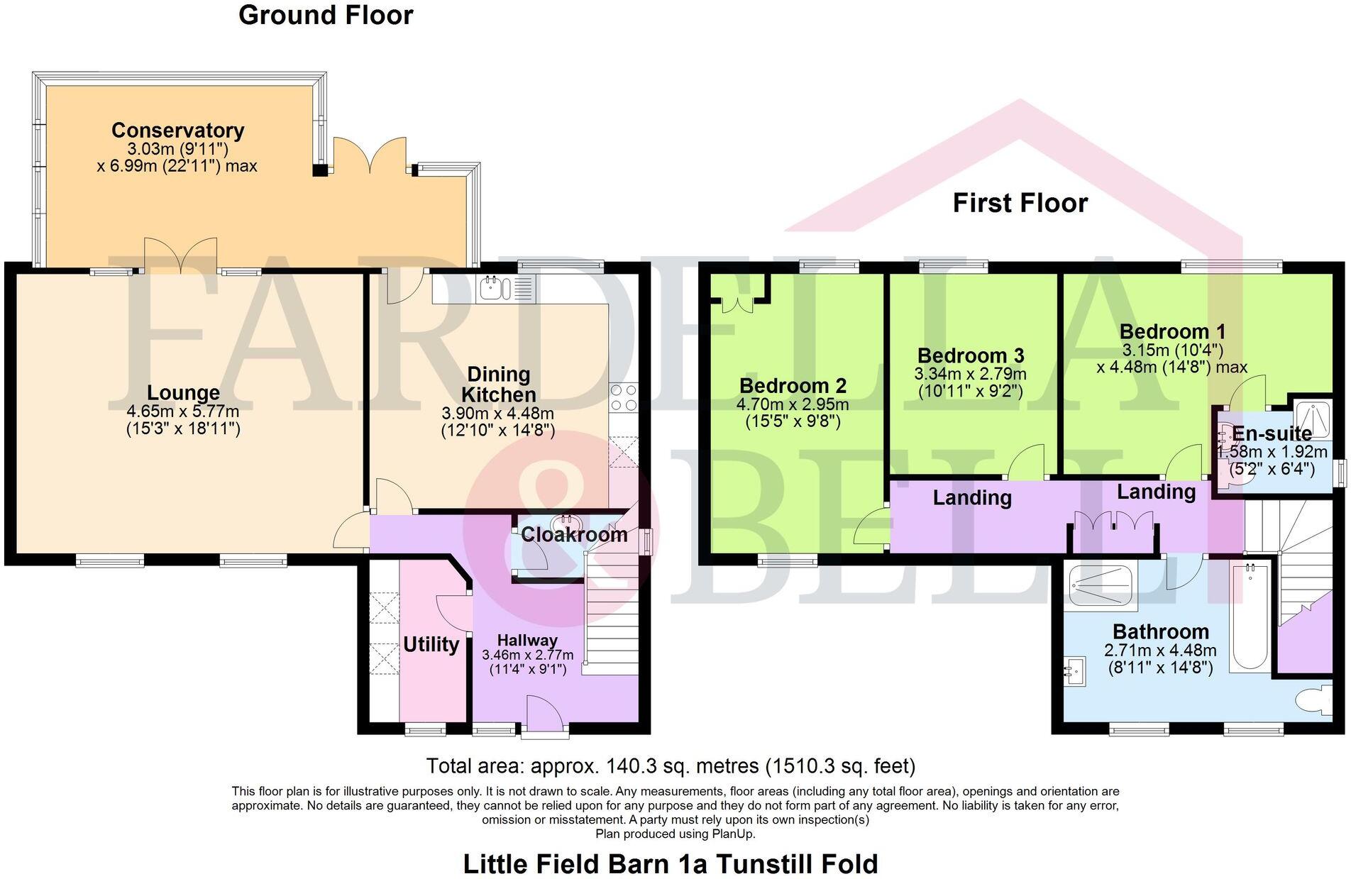 Tunstill Fold, Fence, BB12 floorplan